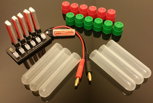 180Mah Power Pack (6 Batteries Plus a 12 Port Parallel Board)