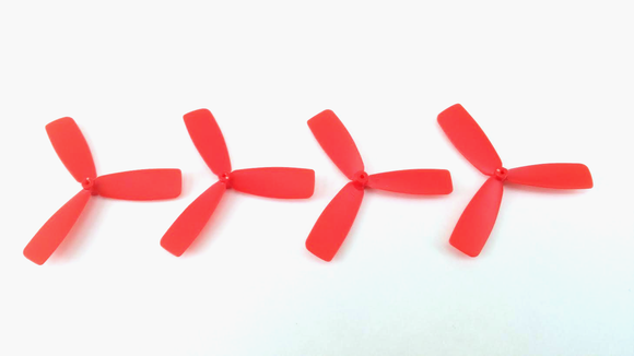 Micro FPVll 40mm Propellers (set of 4 red props)