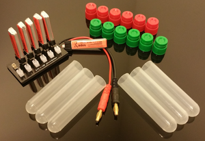 210mah Power Pack (6 Batteries Plus a 12 Port Parallel Board)