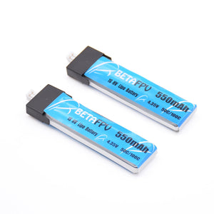 BetaFPV 550mAh 1S Lipo HV Battery (2PCS)